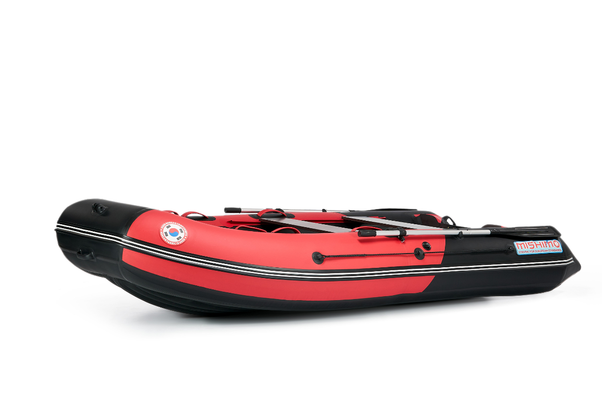 КОМПЛЕКТ ЛОДКА MISHIMO PRO 350 + ЛОДОЧНЫЙ МОТОР MARLIN MP 9.9 (15) AMHS PROLINE в Раменском