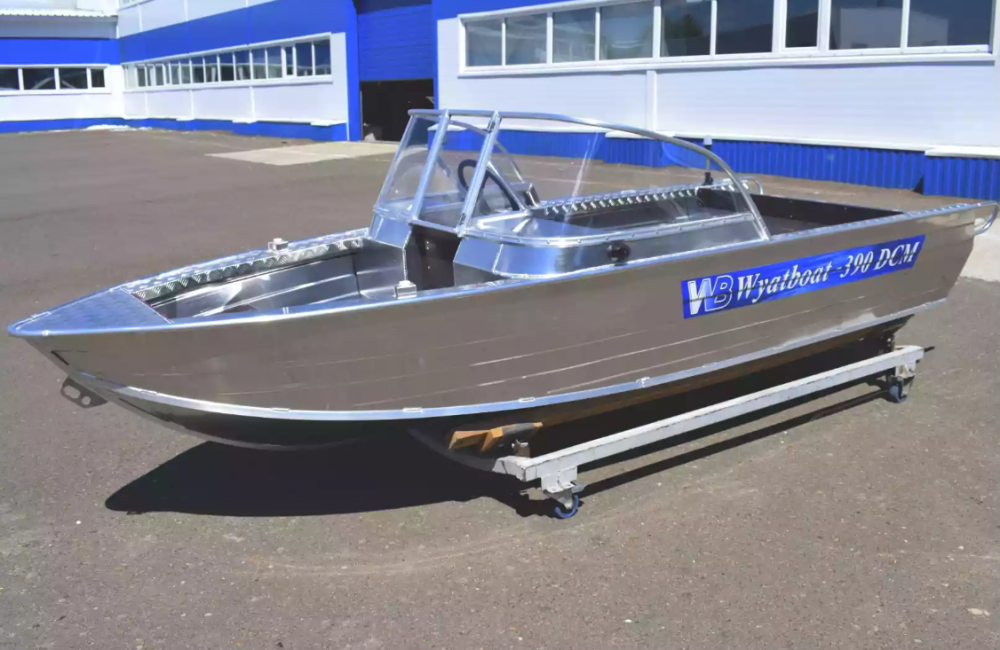 Алюминиевая лодка Wyatboat-390 DCM в Раменском