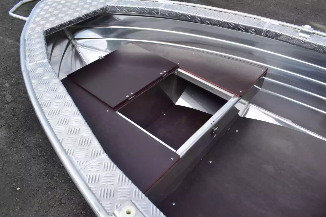 Алюминиевая лодка Wyatboat-390Р Увеличенный борт в Раменском