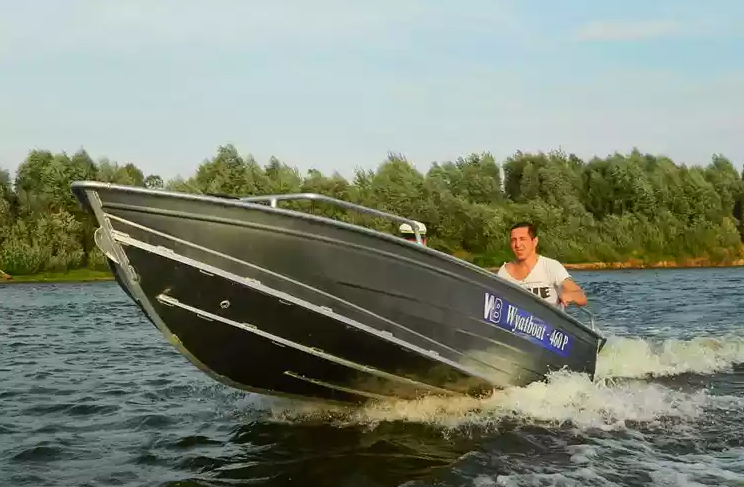 Алюминиевая лодка Wyatboat-460 P в Раменском