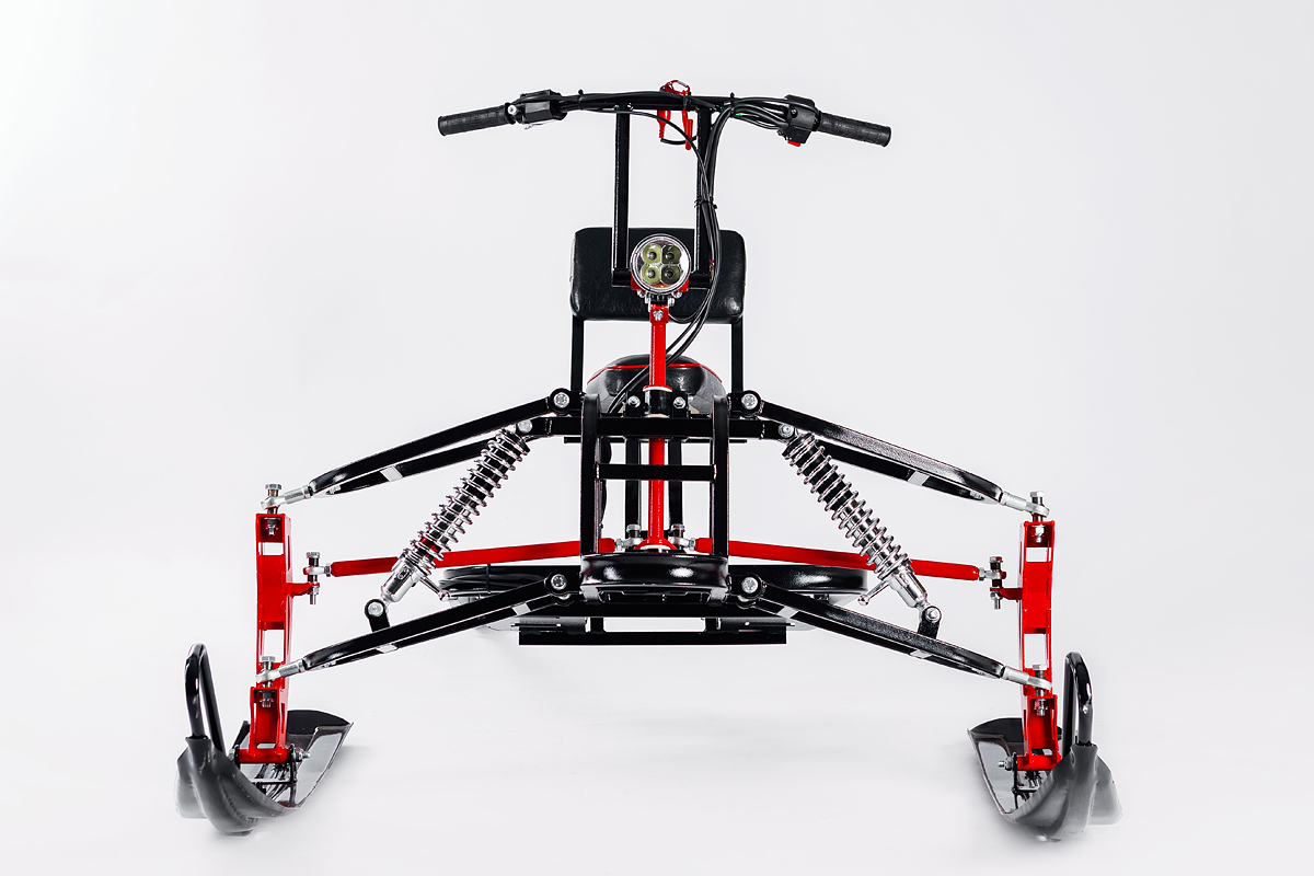 Лыжный модуль IKUDZO TERRAIN с подогревом ручек металлические лыжи в Раменском