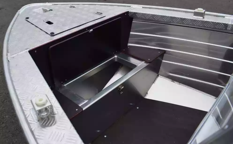 Алюминиевая лодка Wyatboat-390 DCM Увеличенный борт в Раменском