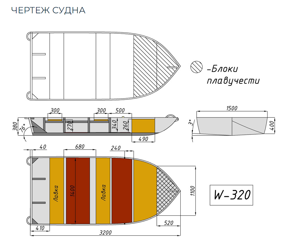 Алюминиевая Wyatboat-320 в Раменском