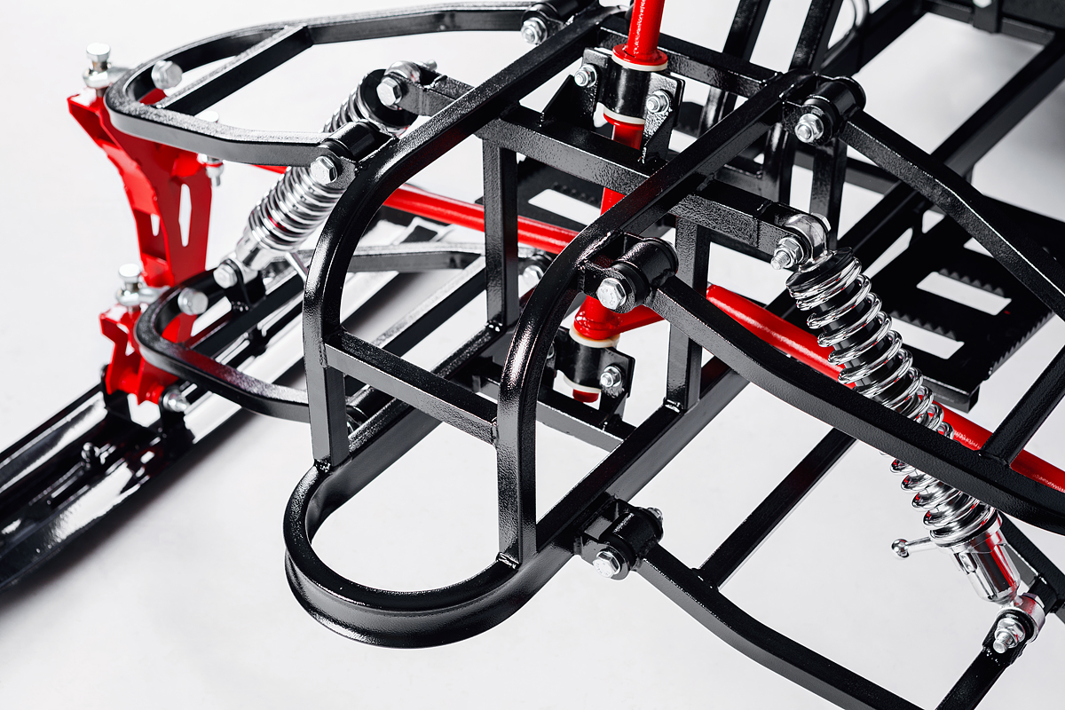 Лыжный модуль IKUDZO TERRAIN с подогревом ручек металлические лыжи в Раменском