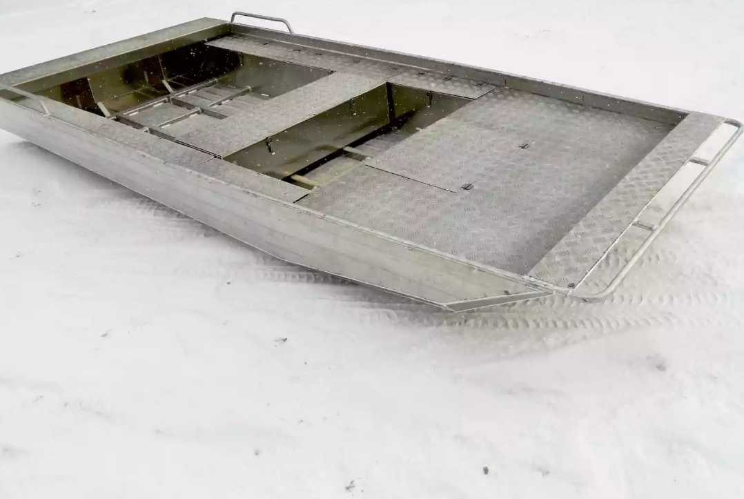 Алюминиевая лодка Wyatboat-390 Jonboat в Раменском
