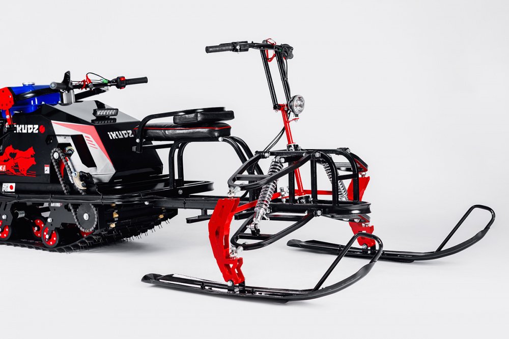 Лыжный модуль IKUDZO TERRAIN с подогревом ручек металлические лыжи в Раменском