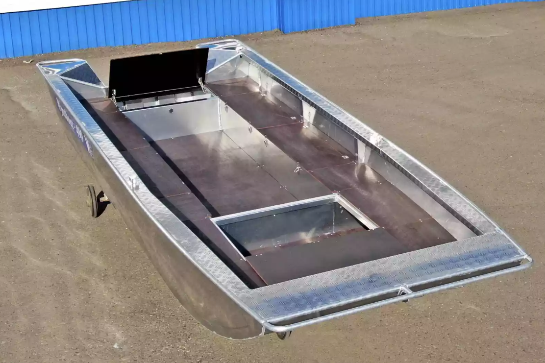 Алюминиевая лодка Wyatboat-490 Jonboat в Раменском