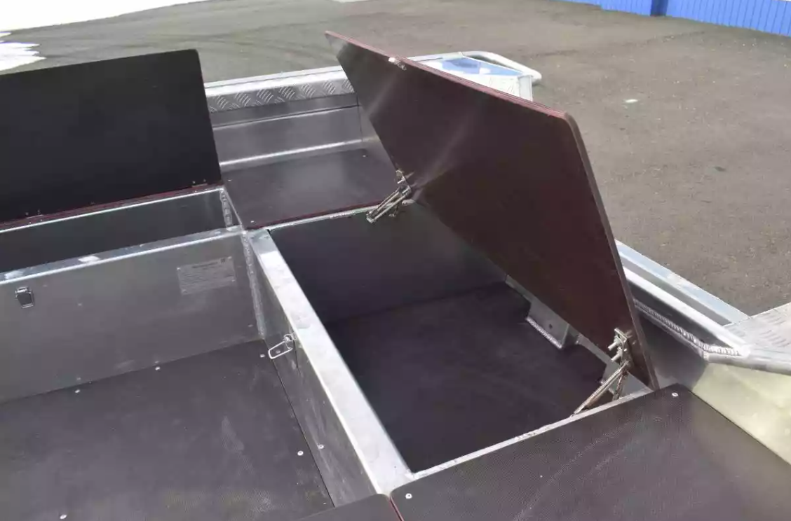 Алюминиевая лодка Wyatboat-490 Jonboat в Раменском