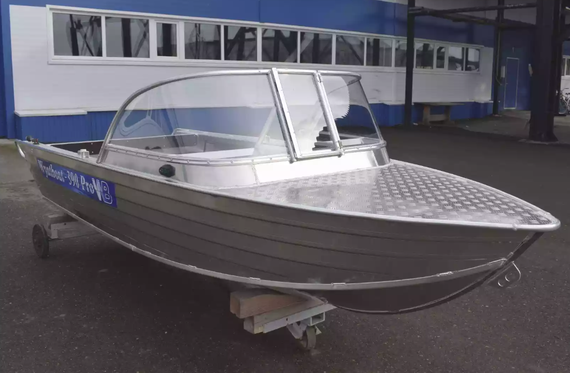 Алюминиевая лодка Wyatboat-390 Pro в Раменском