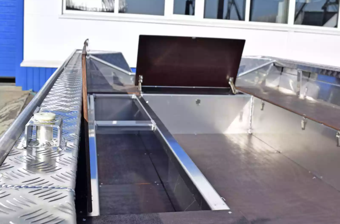 Алюминиевая лодка Wyatboat-490 Jonboat в Раменском