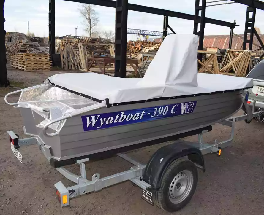 Алюминиевая лодка Wyatboat-390 C в Раменском