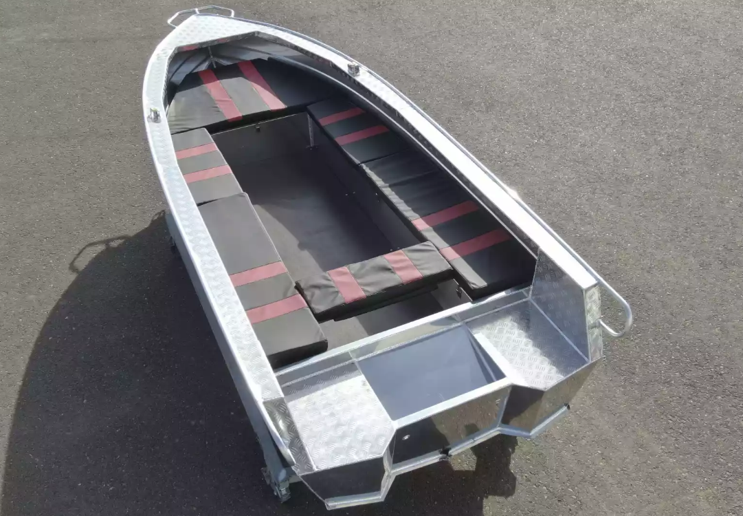 Алюминиевая лодка Wyatboat-390РМ увеличенный борт в Раменском