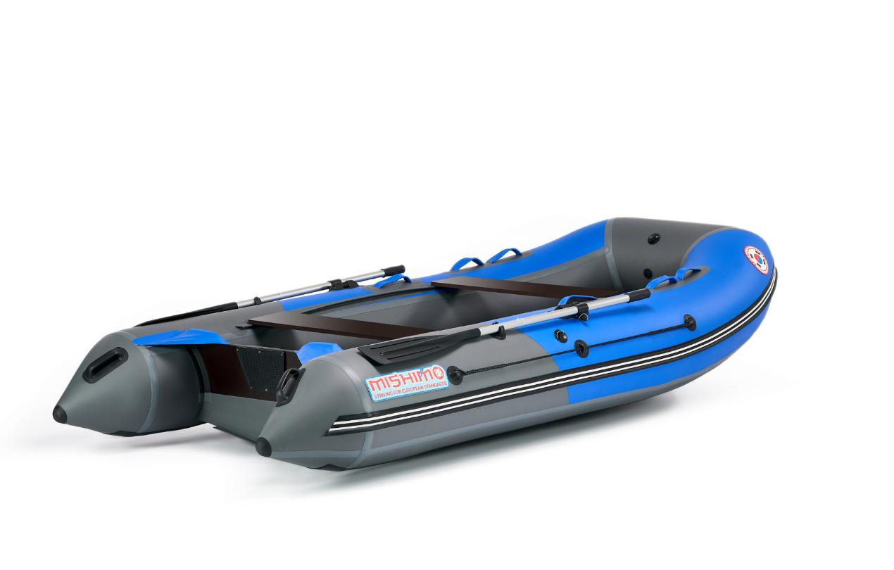 КОМПЛЕКТ ЛОДКА MISHIMO PRO 350 + ЛОДОЧНЫЙ МОТОР MARLIN MP 9.9 (15) AMHS PROLINE в Раменском