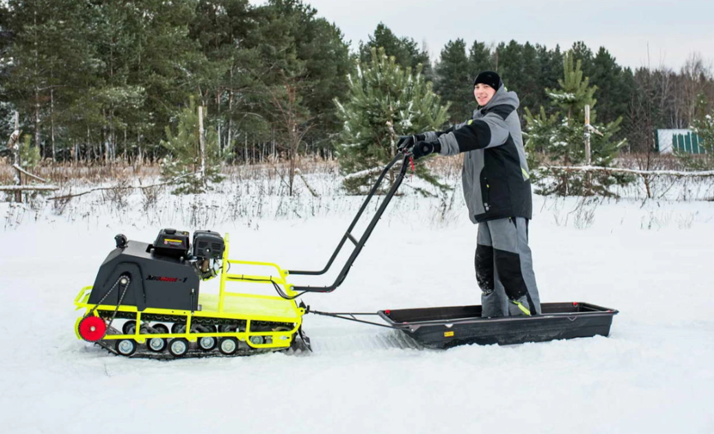 Мотобуксировщик Бурлак ХОЗЯИН-1 (капот металл) в Раменском