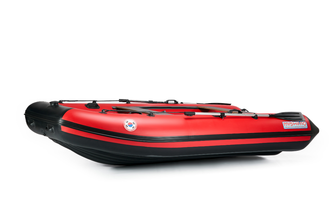 КОМПЛЕКТ ЛОДКА MISHIMO RAPID 380 PRO+ ЛОДОЧНЫЙ МОТОР MARLIN MP 9.9 (20) AMHS PROLINE FORCE в Раменском