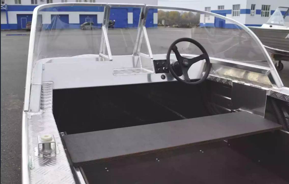 Алюминиевая лодка Wyatboat-390 Pro в Раменском