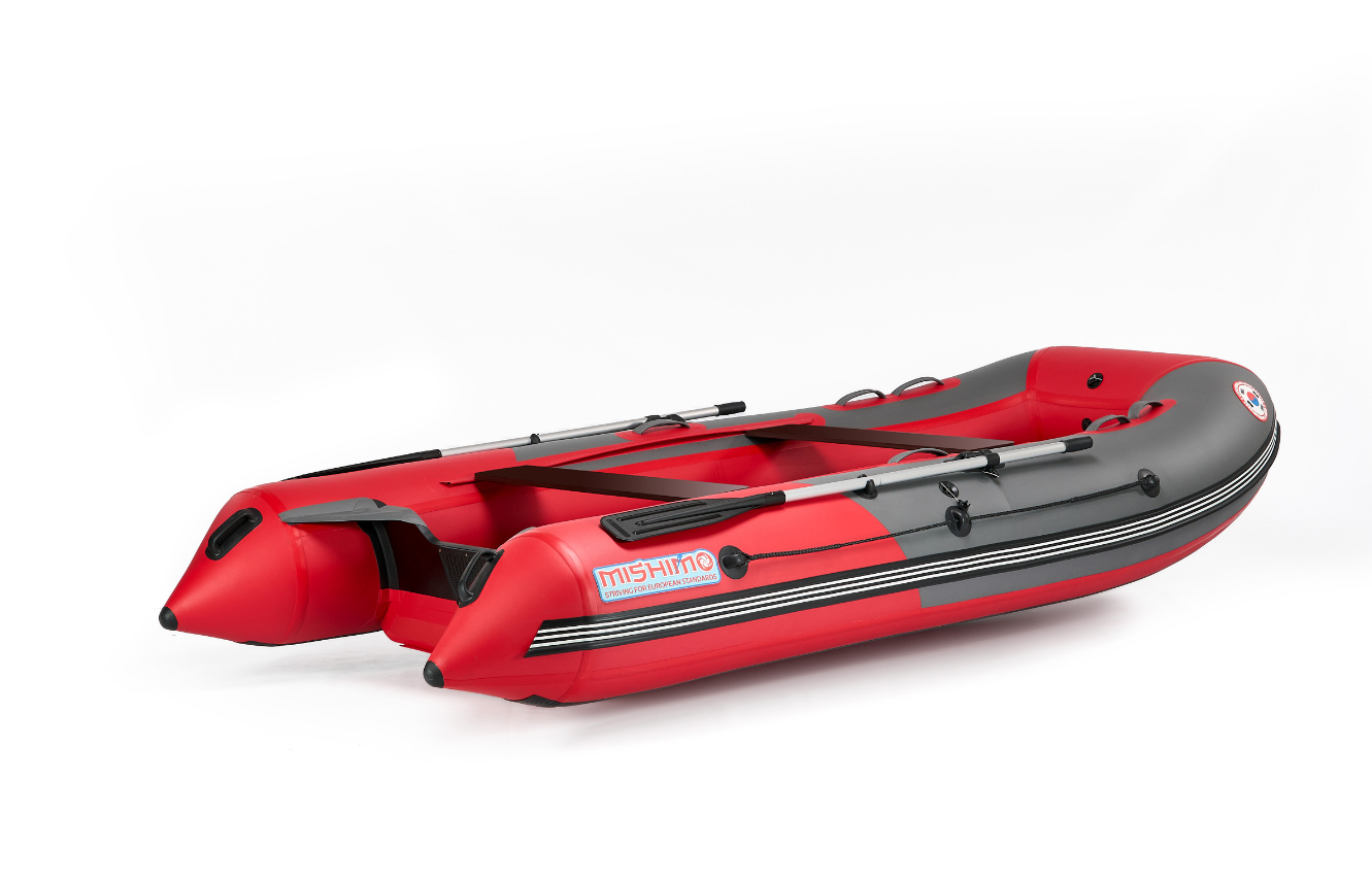 КОМПЛЕКТ ЛОДКА MISHIMO PRO 350 + ЛОДОЧНЫЙ МОТОР MARLIN MP 9.9 (15) AMHS PROLINE в Раменском