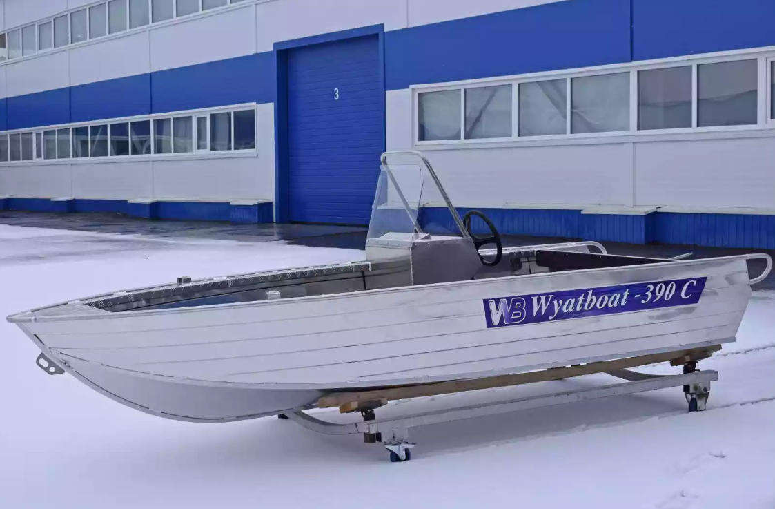 Алюминиевая лодка Wyatboat-390 C в Раменском
