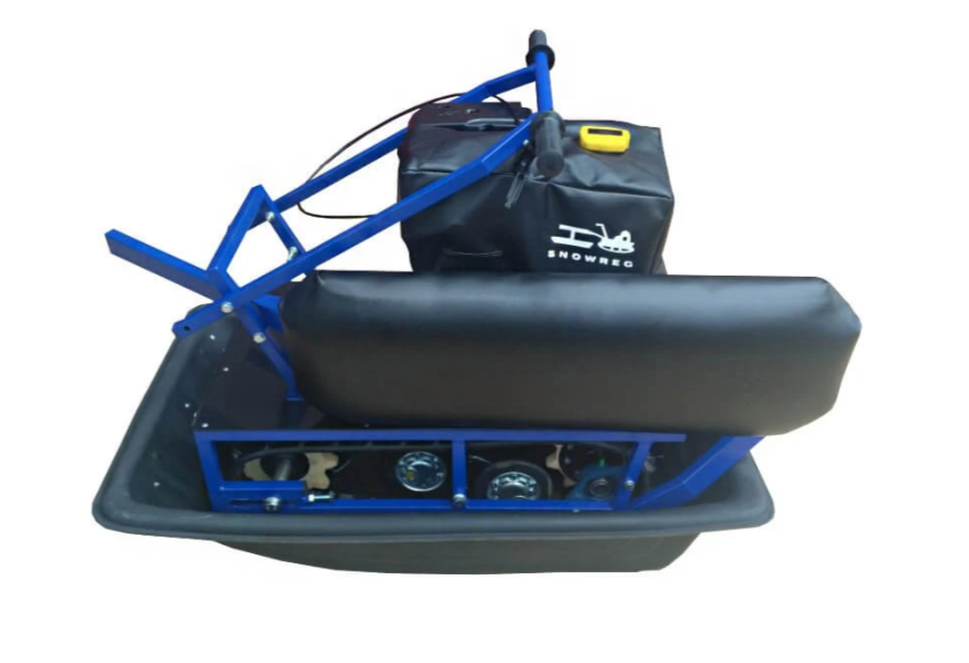 Мини-мотобуксировщик Альбатрос-М с фарой в Раменском