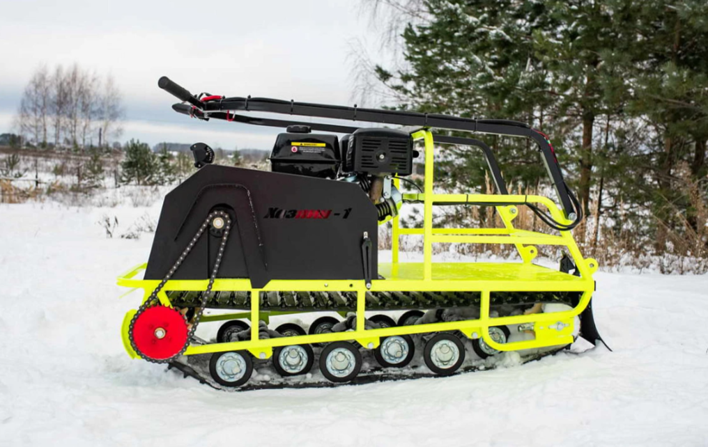 Мотобуксировщик Бурлак ХОЗЯИН-1 (капот металл) в Раменском