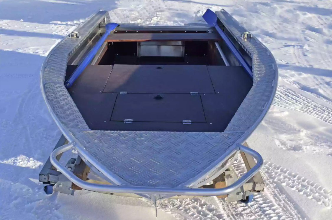 Алюминиевая лодка Wyatboat-370 Р FISH в Раменском