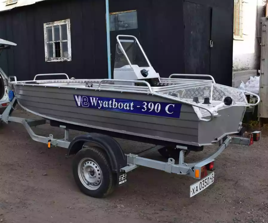 Алюминиевая лодка Wyatboat-390 C в Раменском
