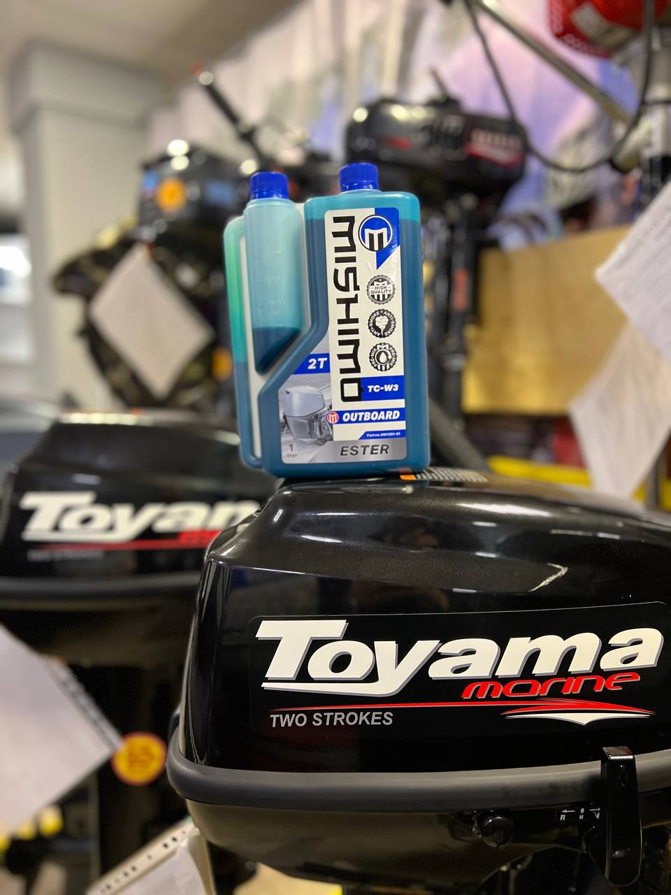 Масло MISHIMO 2T OUTBOARD (ESTER) полусинтетика 1 л в Раменском