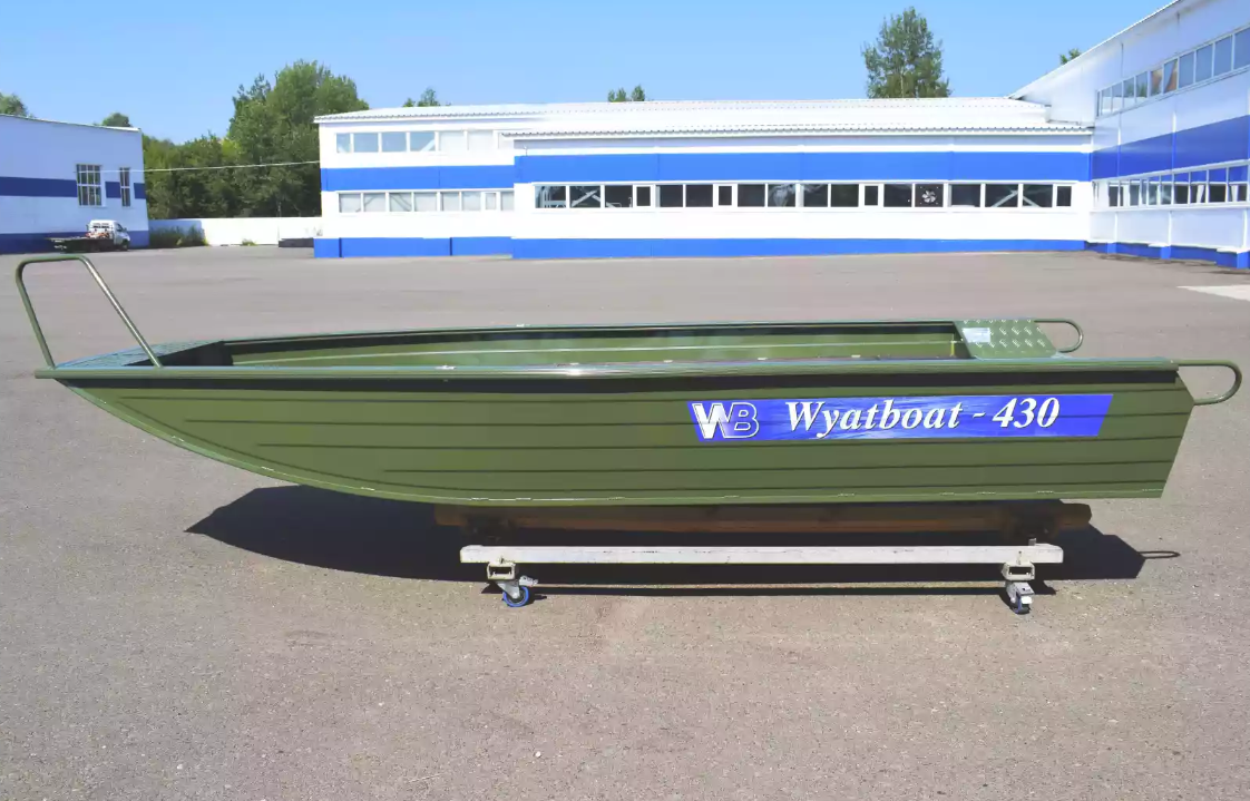 Алюминиевая лодка  Wyatboat-430 Master Fish в Раменском