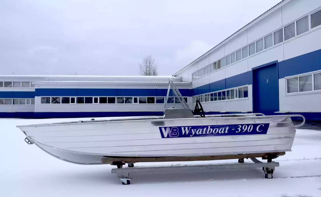Алюминиевая лодка Wyatboat-390 C в Раменском