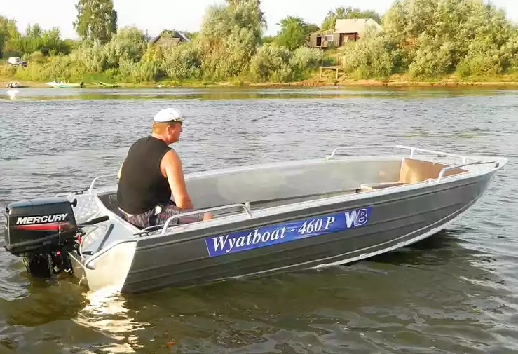 Алюминиевая лодка Wyatboat-460 P в Раменском