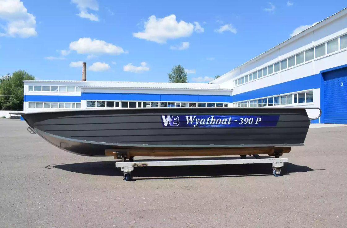 Алюминиевая лодка Wyatboat-390Р Fish в Раменском