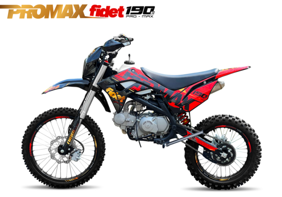 Мотоцикл (питбайк) PROMAX FIDET (ФАЙДЕТ) 190E MAX PRO LUX 19/16 в Раменском