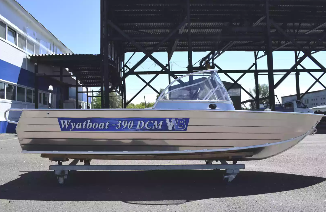 Алюминиевая лодка Wyatboat-390 DCM в Раменском