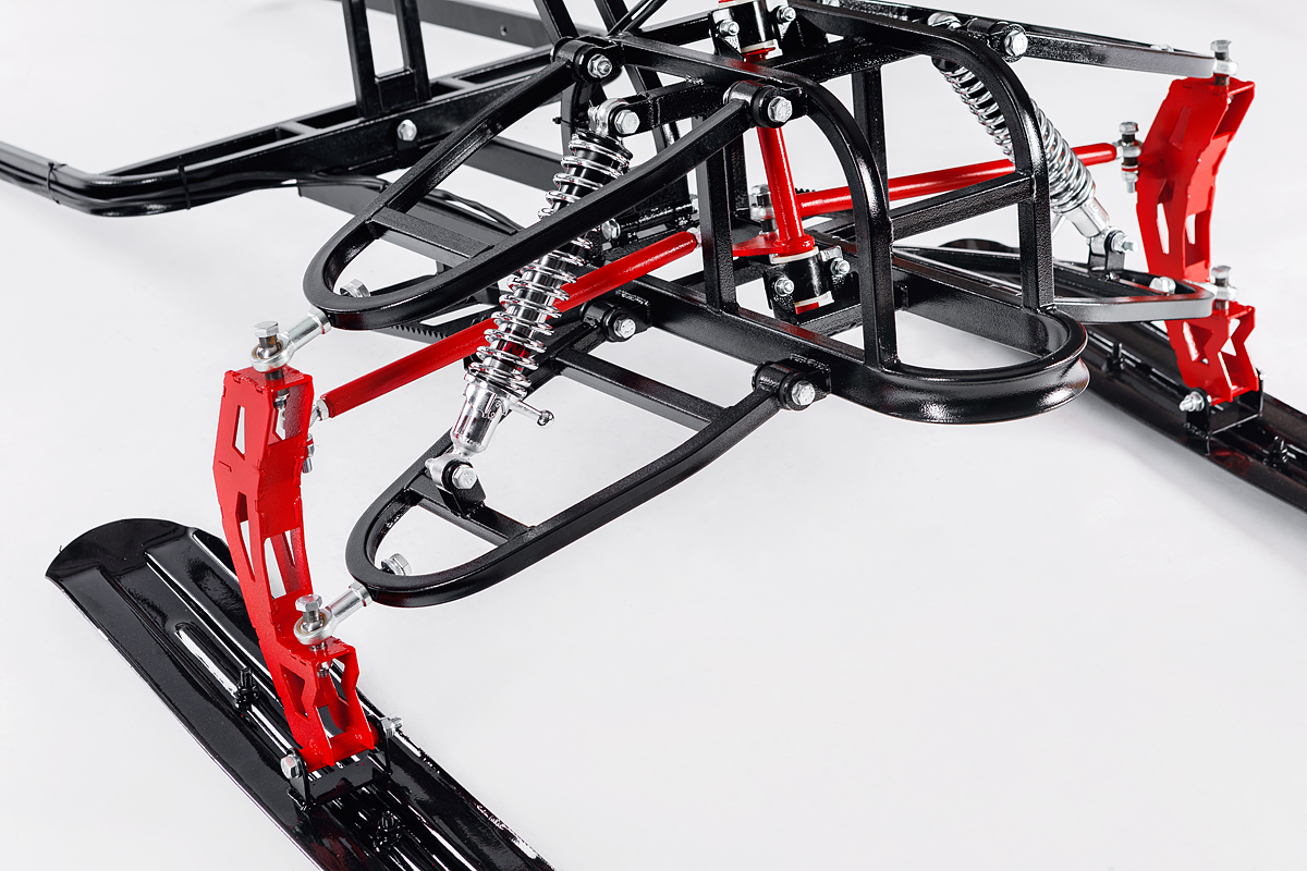 Лыжный модуль IKUDZO TERRAIN с подогревом ручек металлические лыжи в Раменском