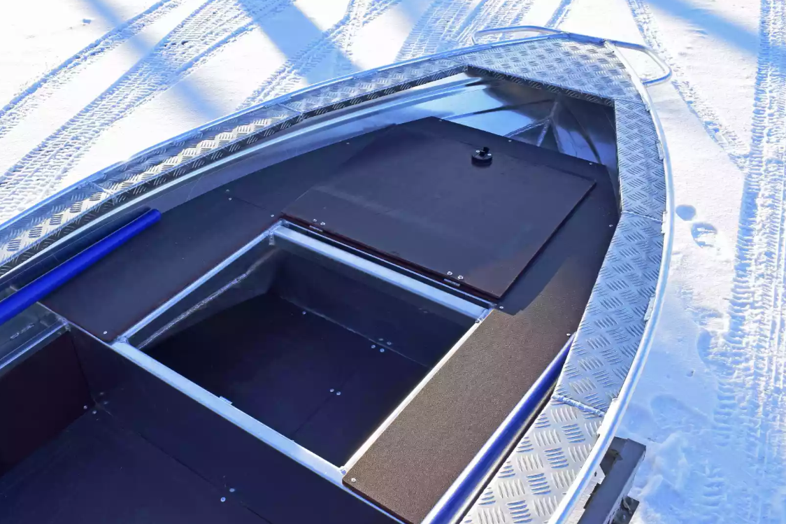 Алюминиевая лодка Wyatboat-370 Р FISH в Раменском