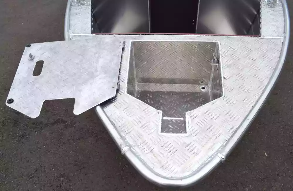 Алюминиевая лодка Wyatboat-390 DCM Увеличенный борт в Раменском