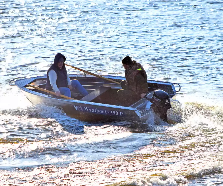 Алюминиевая лодка Wyatboat-390 P в Раменском