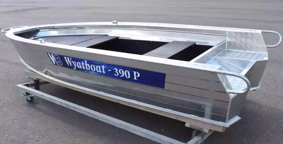 Алюминиевая лодка Wyatboat-390Р Fish в Раменском