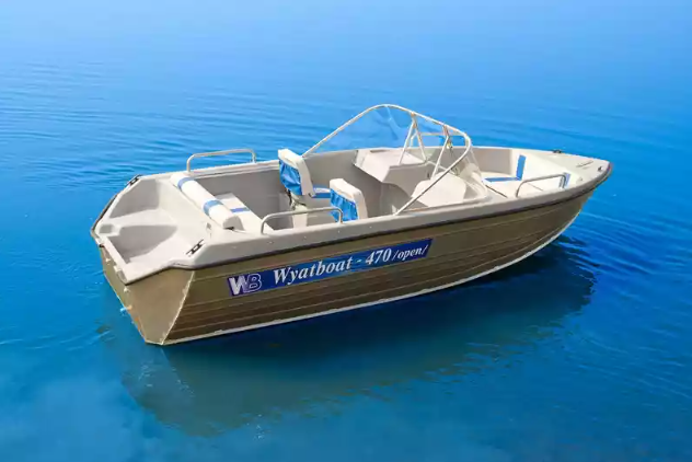 Комбинированный катер Wyatboat-470 Open в Раменском Комбинированный катер Wyatboat-470 Open в Раменском