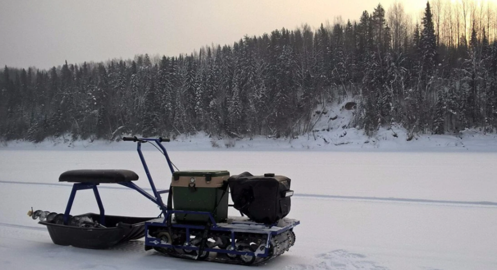 Мотобуксировщик Альбатрос-L 6.5 с фарой в Раменском