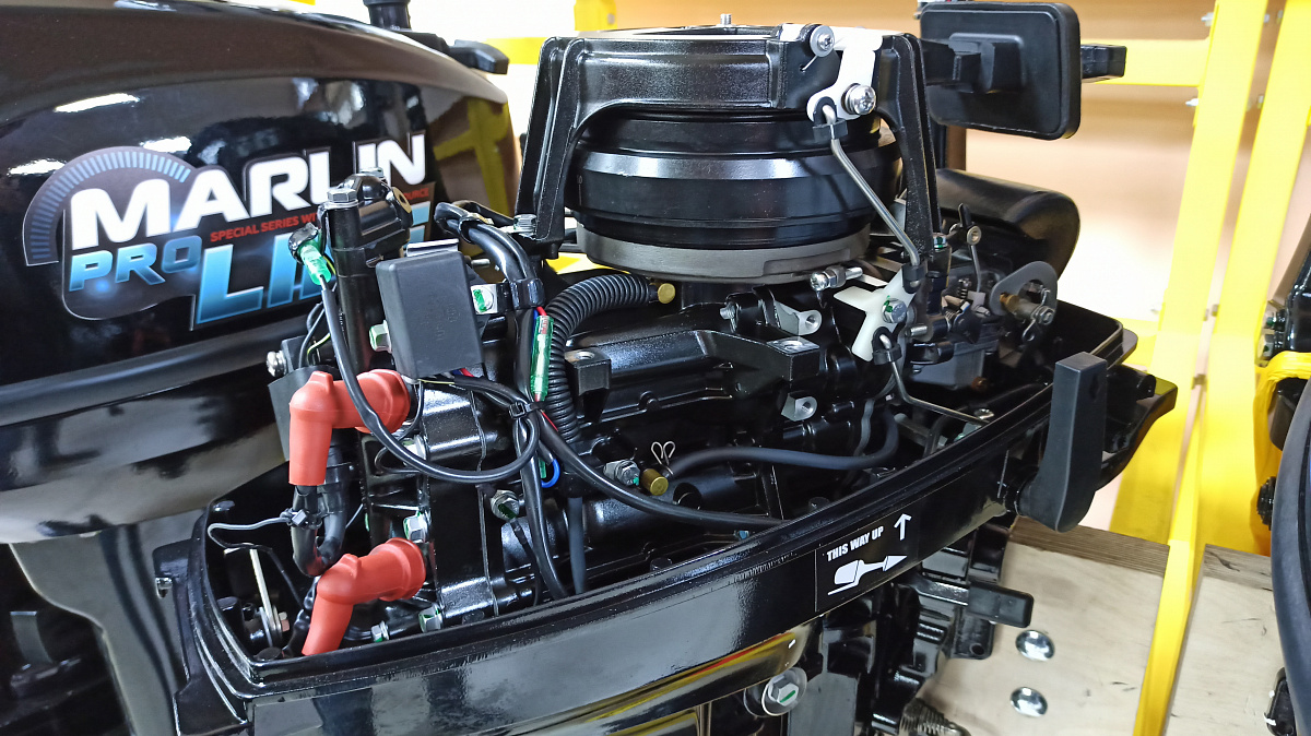 КОМПЛЕКТ Лодка MISHIMO PRO 350 + ЛОДОЧНЫЙ МОТОР MARLIN MP 9.9 (20) AMHS PRO в Раменском