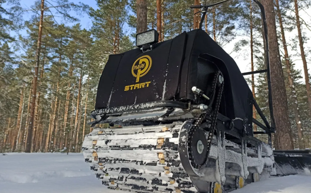 Мотобуксировщик РЫБАК СТАРТ Lifan 15 л.с (тканный капот) в Раменском