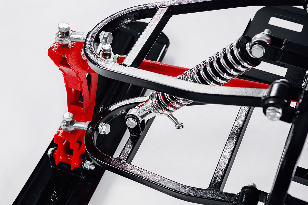 Лыжный модуль IKUDZO TERRAIN с подогревом ручек металлические лыжи в Раменском