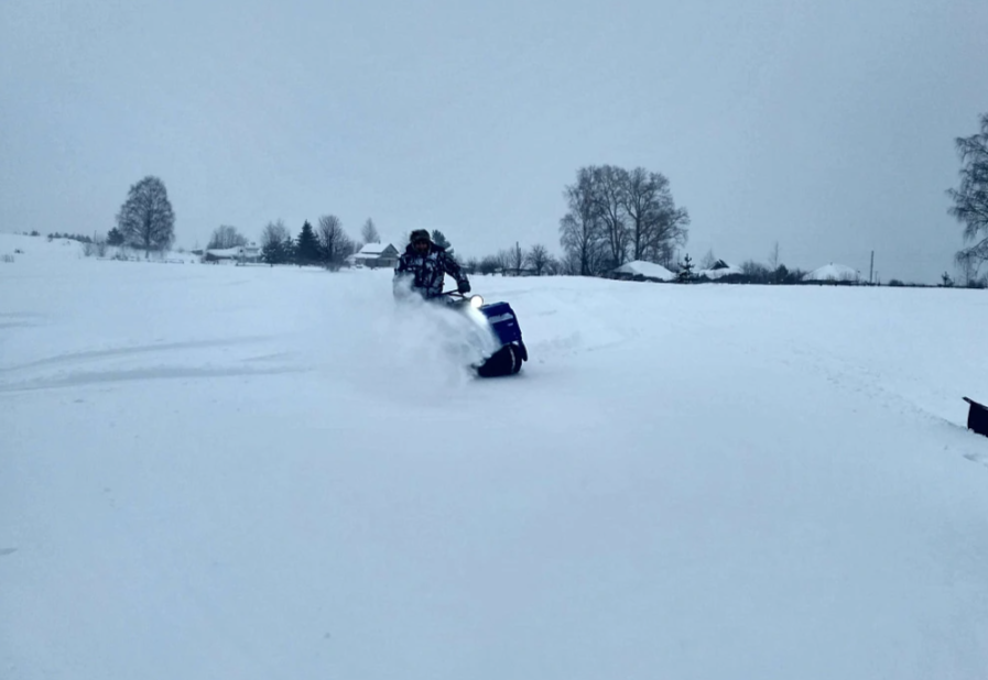 Мотобуксировщик Альбатрос-XLV 9 мини, тележки, 1250 мм в Раменском