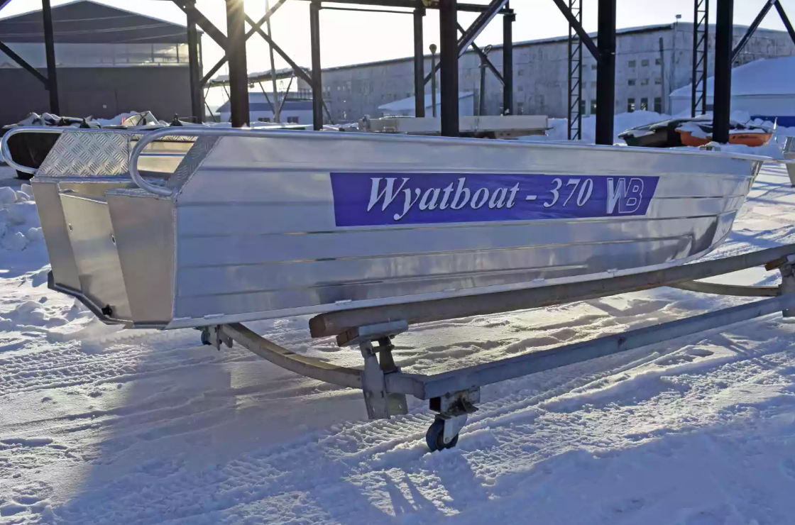 Алюминиевая лодка Wyatboat-370 Р в Раменском