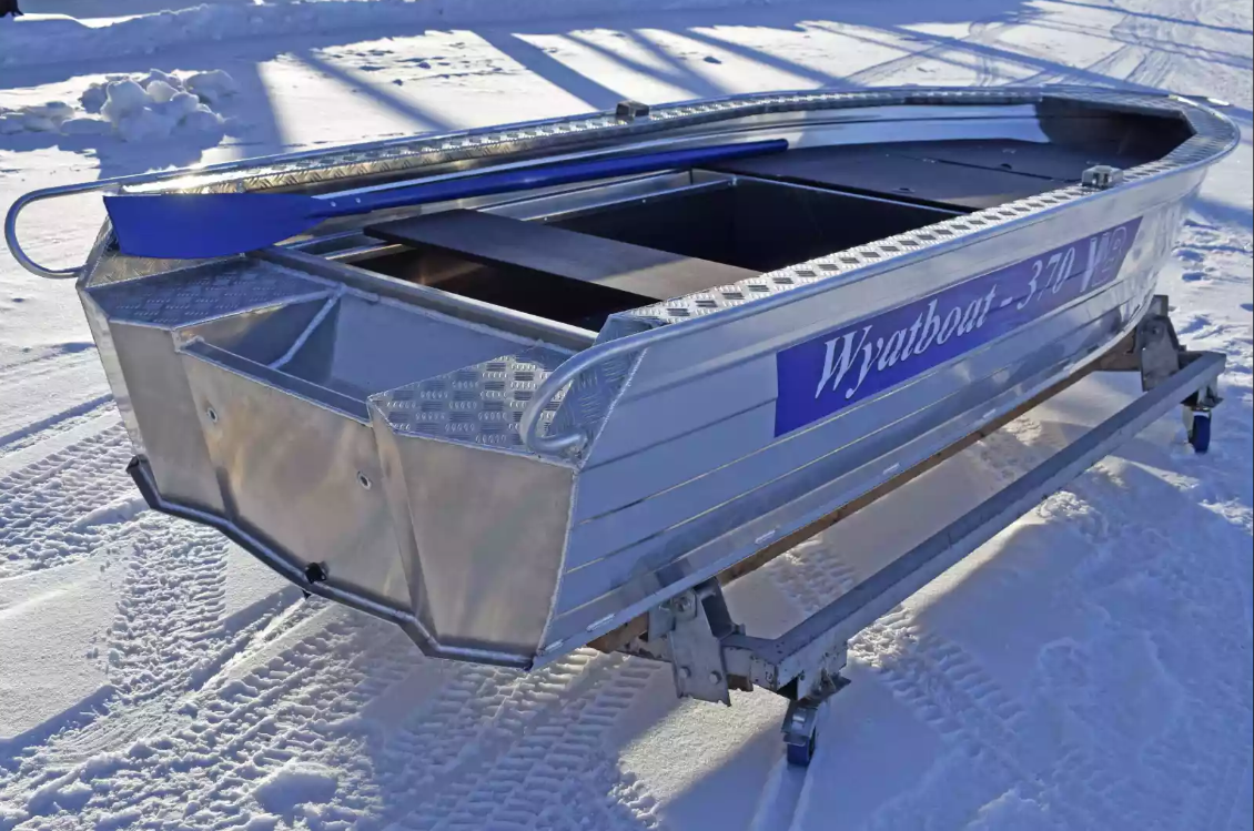 Алюминиевая лодка Wyatboat-370 Р FISH в Раменском