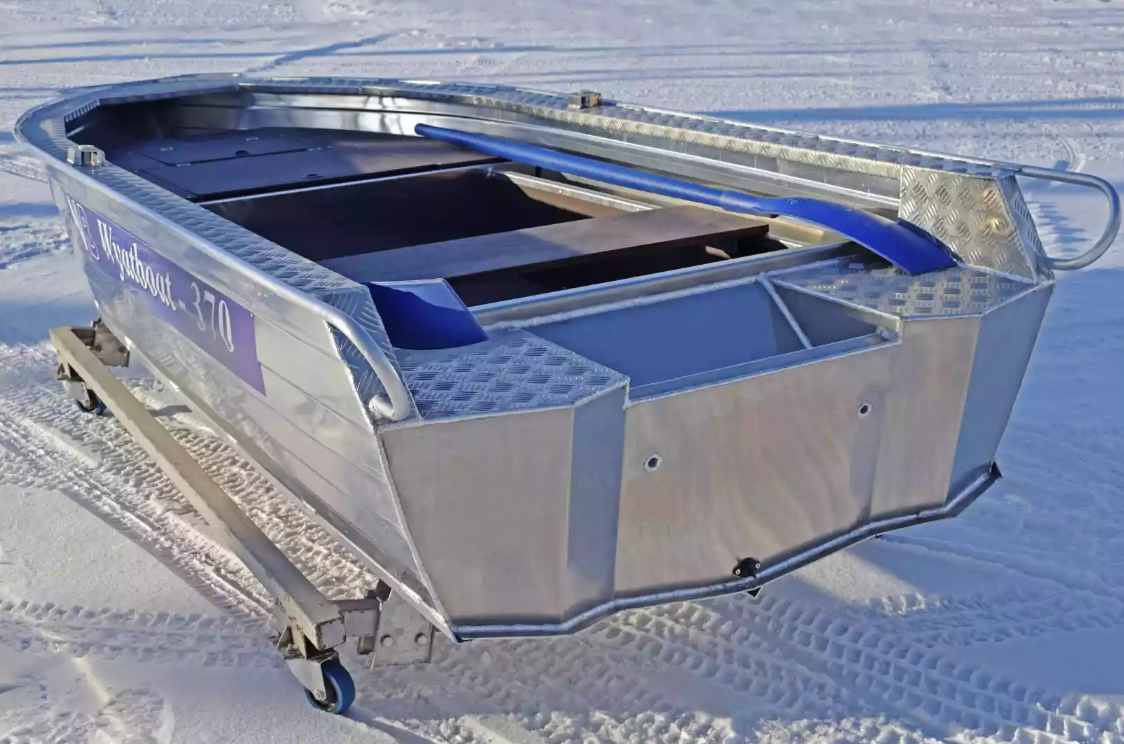 Алюминиевая лодка Wyatboat-370 Р FISH в Раменском