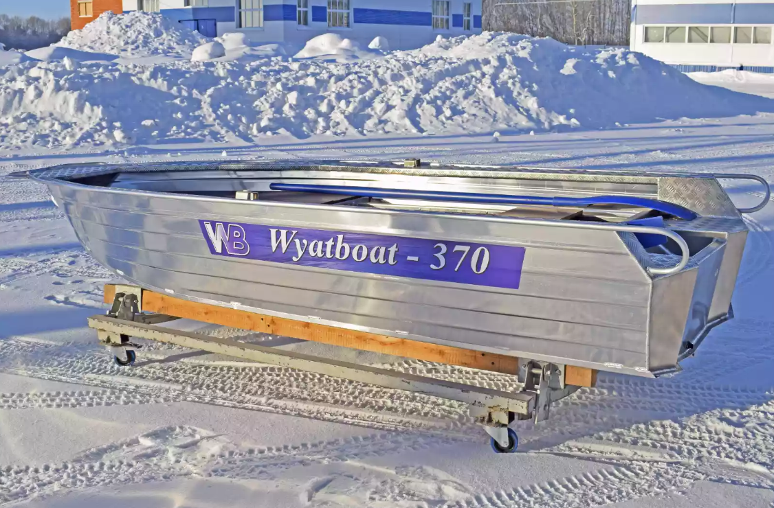 Алюминиевая лодка Wyatboat-370 Р FISH в Раменском