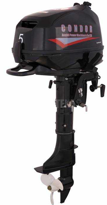 Лодочный мотор Condor F5HS без бака 12 л. в Раменском
