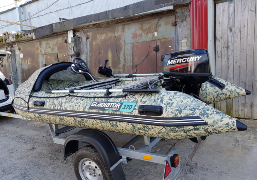 НАДУВНАЯ ЛОДКА GLADIATOR C370AL в Раменском